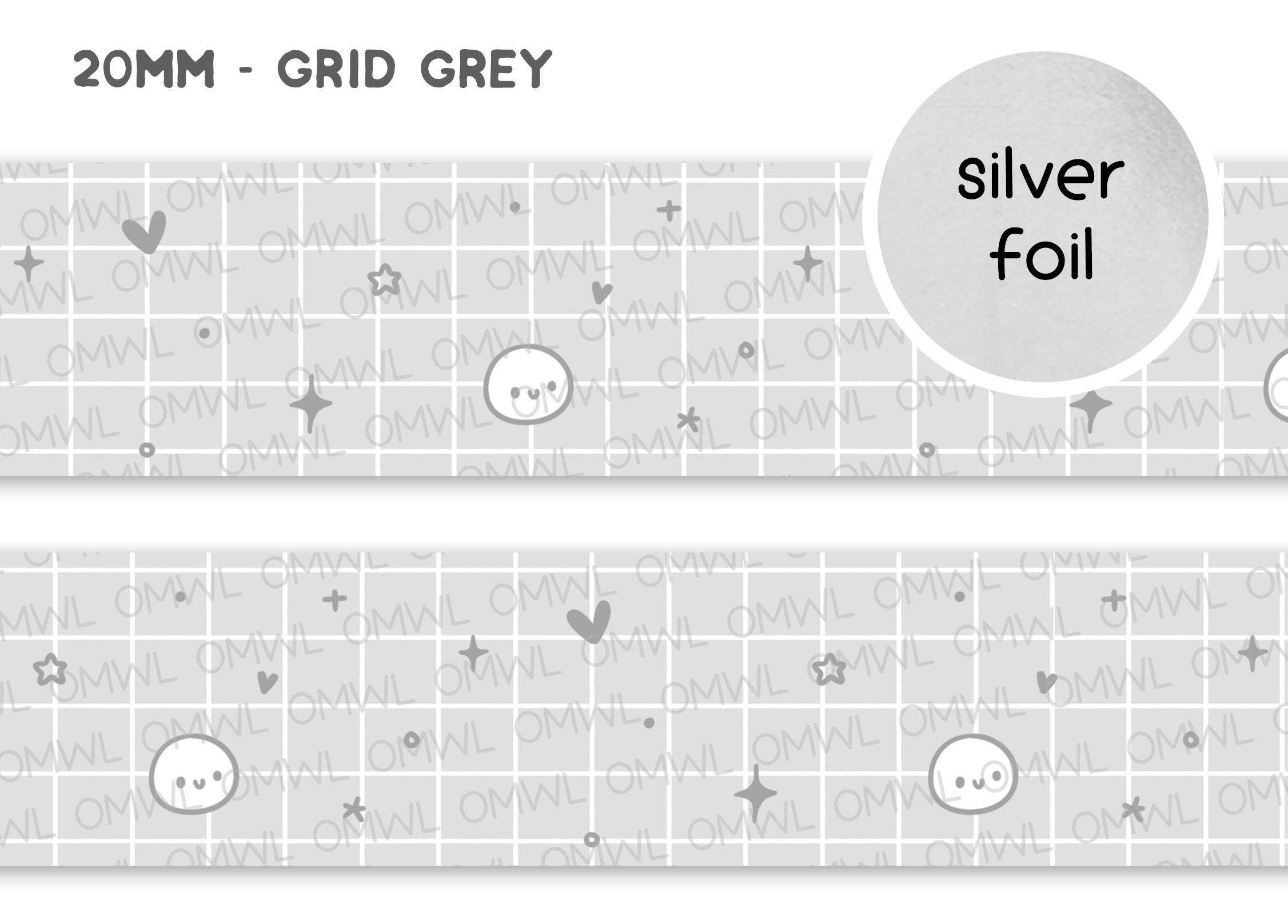 Grid Grey (20mm)