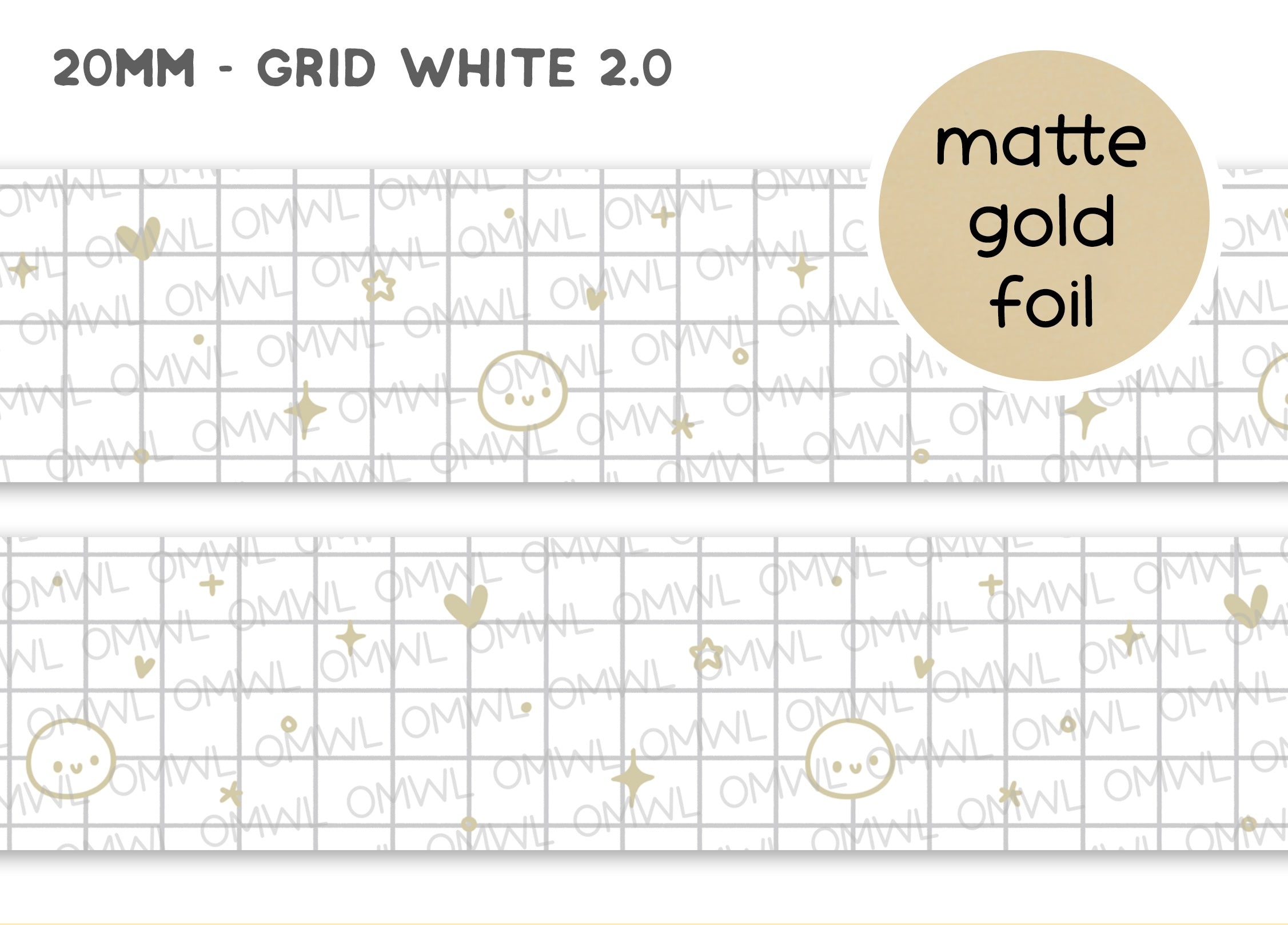 Grid White 2.0 (20mm)