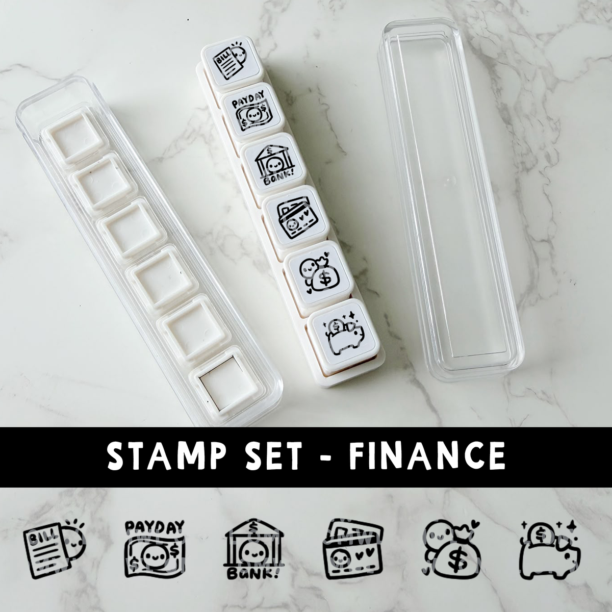 6-IN-1 PUNCH STAMP - Finance
