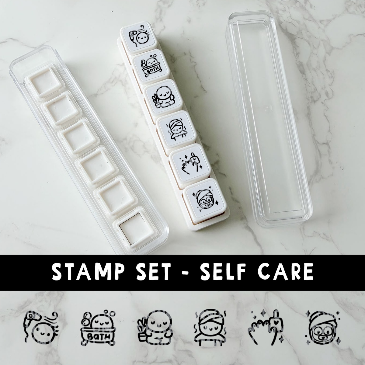 6-IN-1 PUNCH STAMP - Self-Care