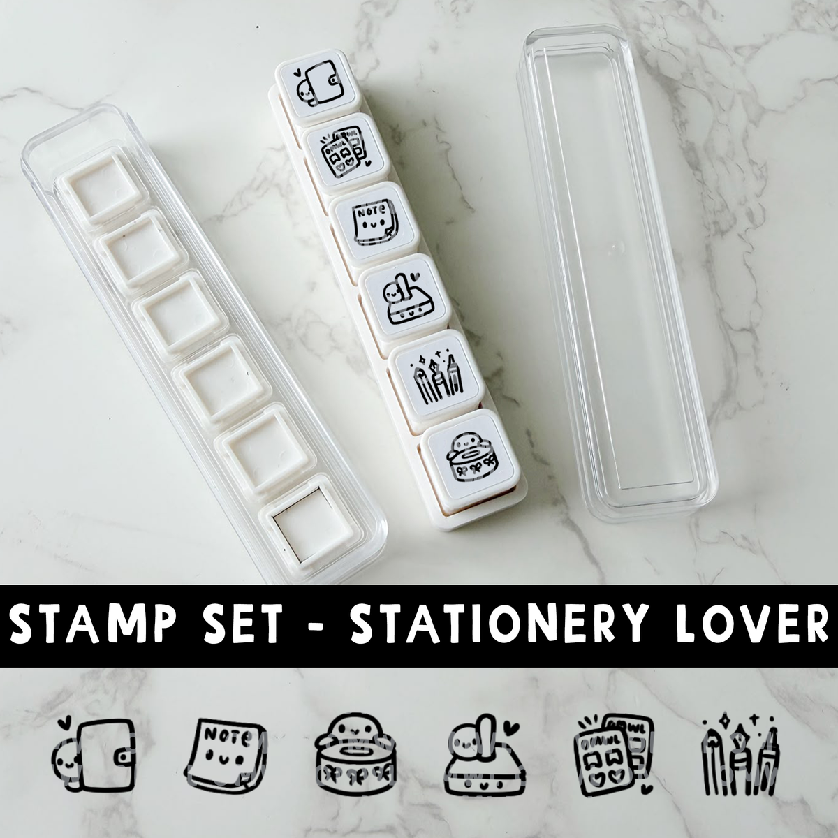 6-IN-1 PUNCH STAMP - Stationery Lover