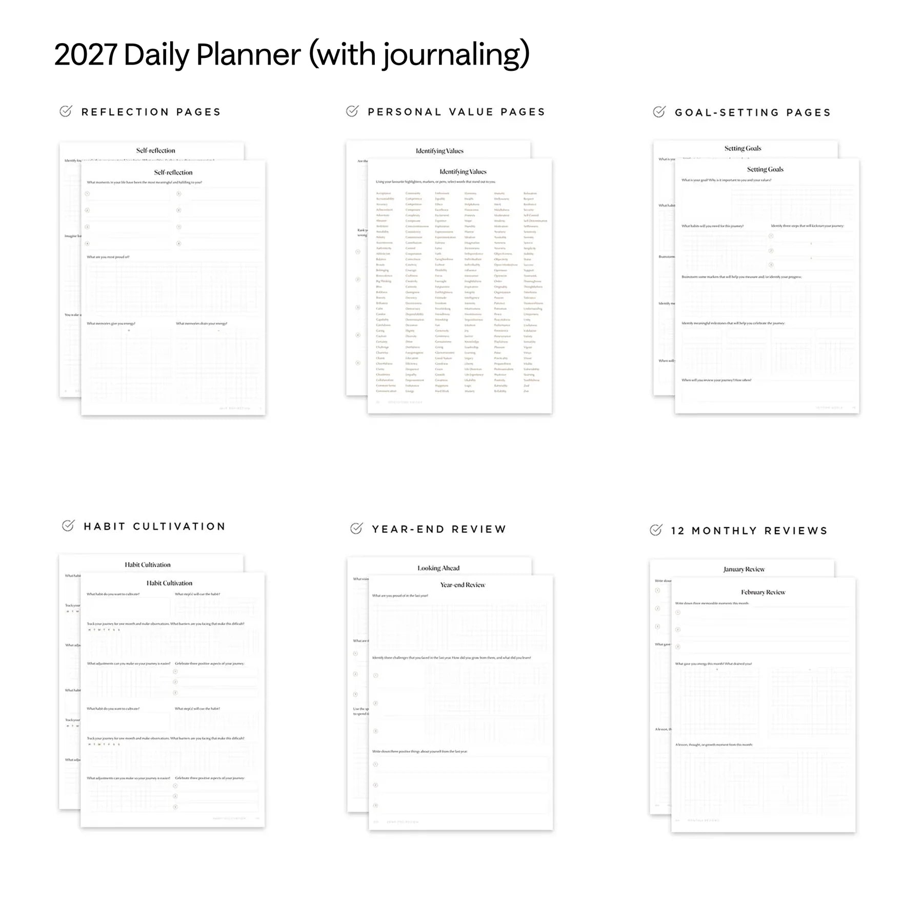 2027 Signature Daily Planner (Ships August 2026)