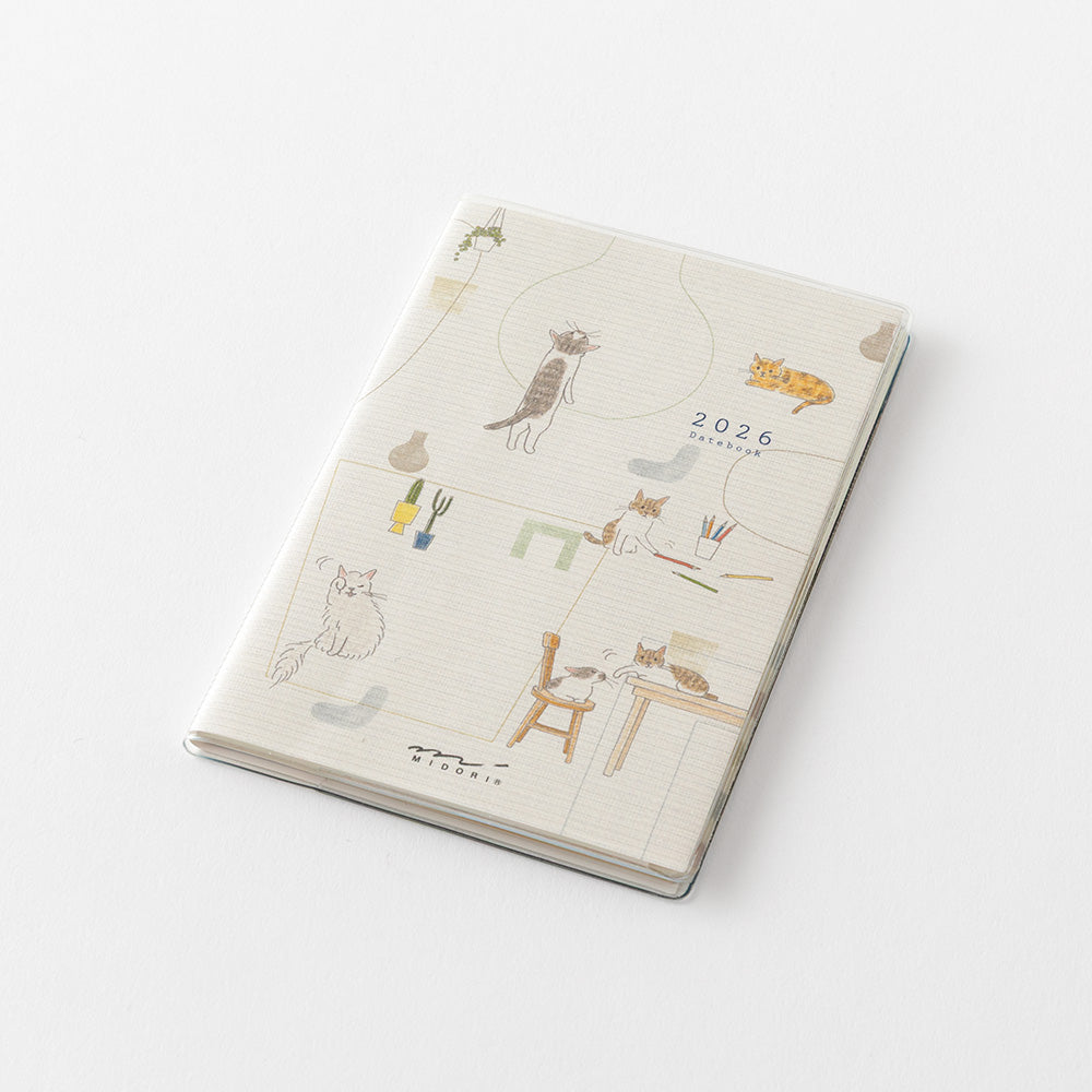 Pocket Diary Slim Cat 2026