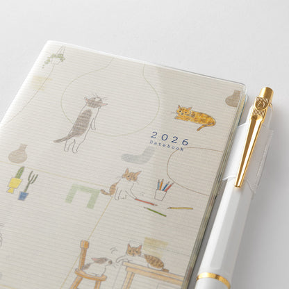 Pocket Diary Slim Cat 2026