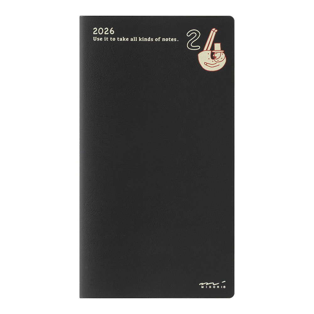 Pocket Diary Slim Ojisan 2026