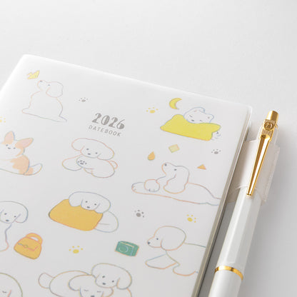 Pocket Diary A6 Dog 2026
