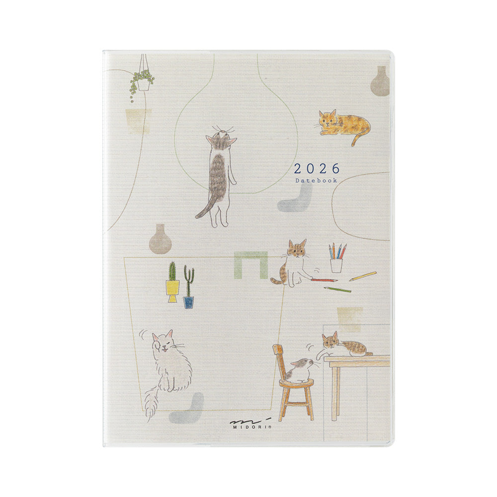 Pocket Diary A6 Cat 2026