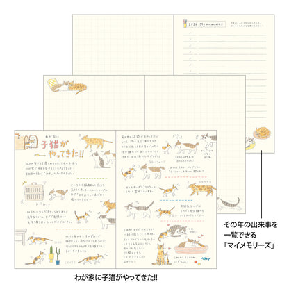 Pocket Diary A6 Cat 2026