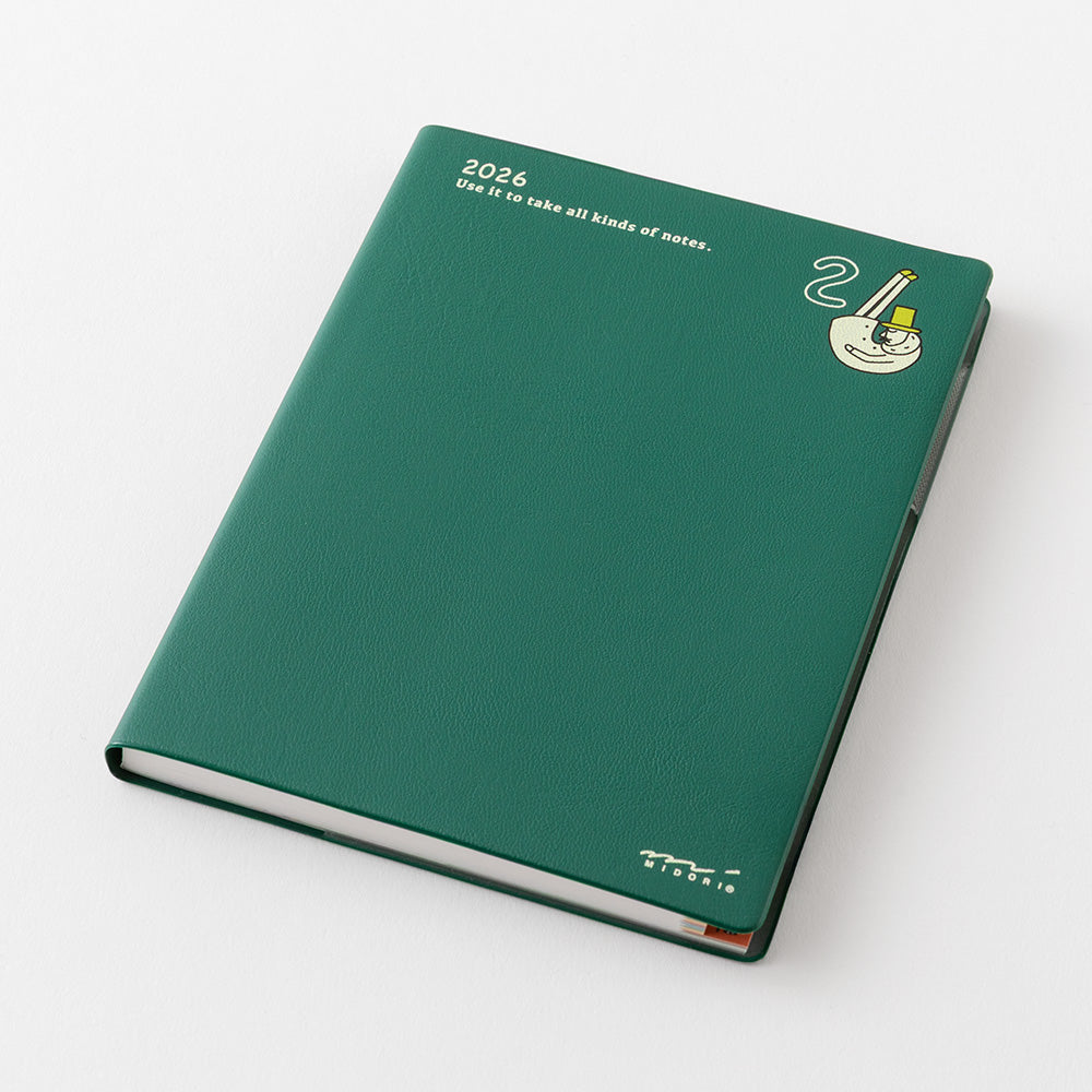 Pocket Diary A6 Weekly Block Ojisan 2026