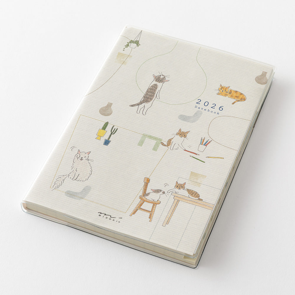 Pocket Diary B6 Cat 2026