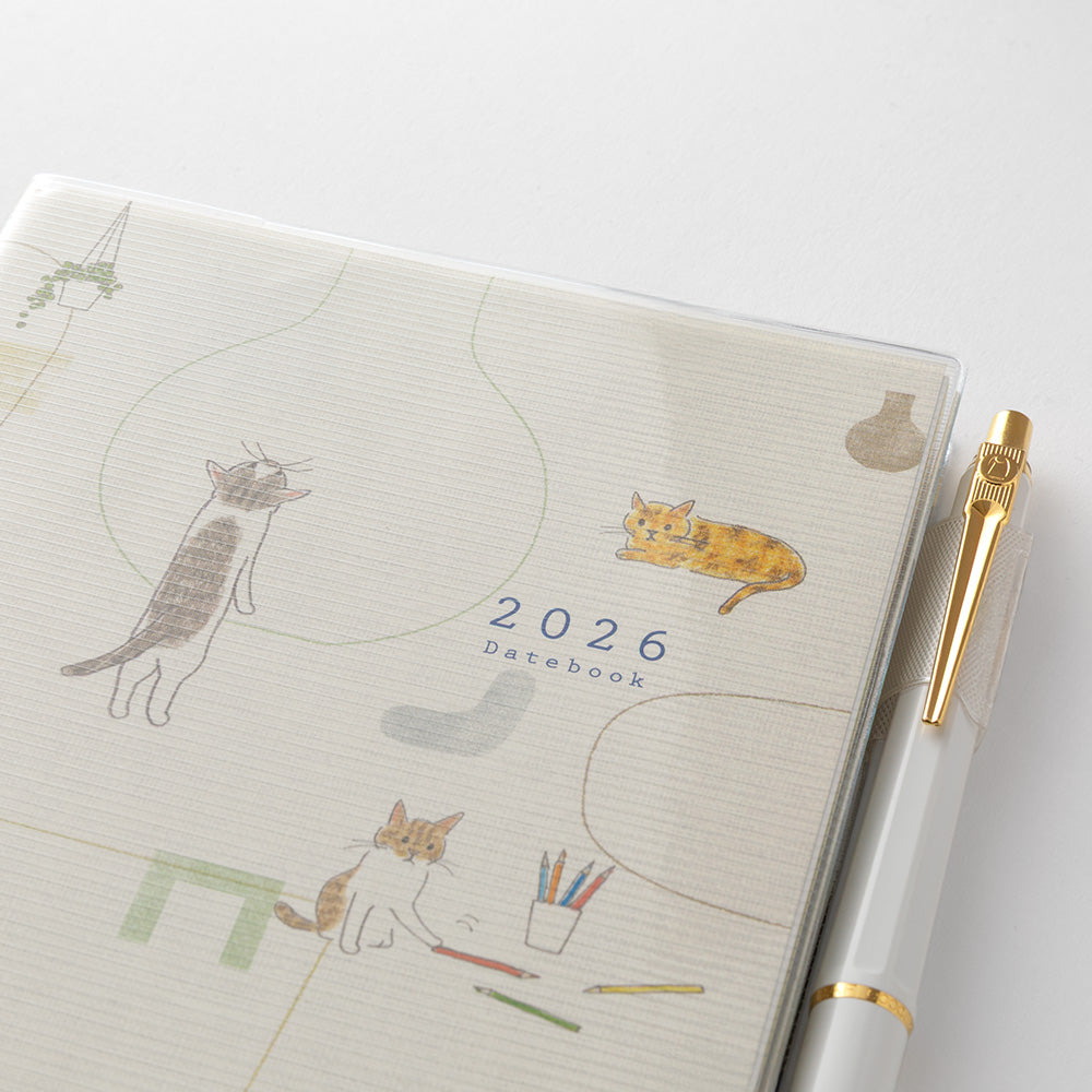 Pocket Diary B6 Cat 2026