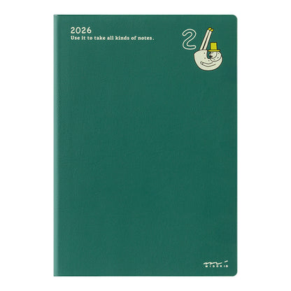 Pocket Diary B6 Ojisan 2026