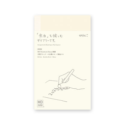 Notebook Diary B6 Slim 2026
