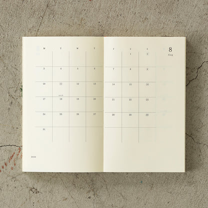 Notebook Diary B6 Slim 2026