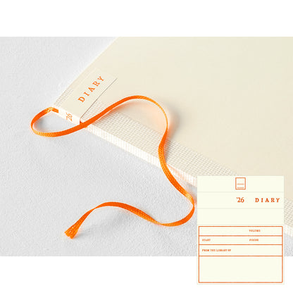 Notebook Diary A5 Thin 2026
