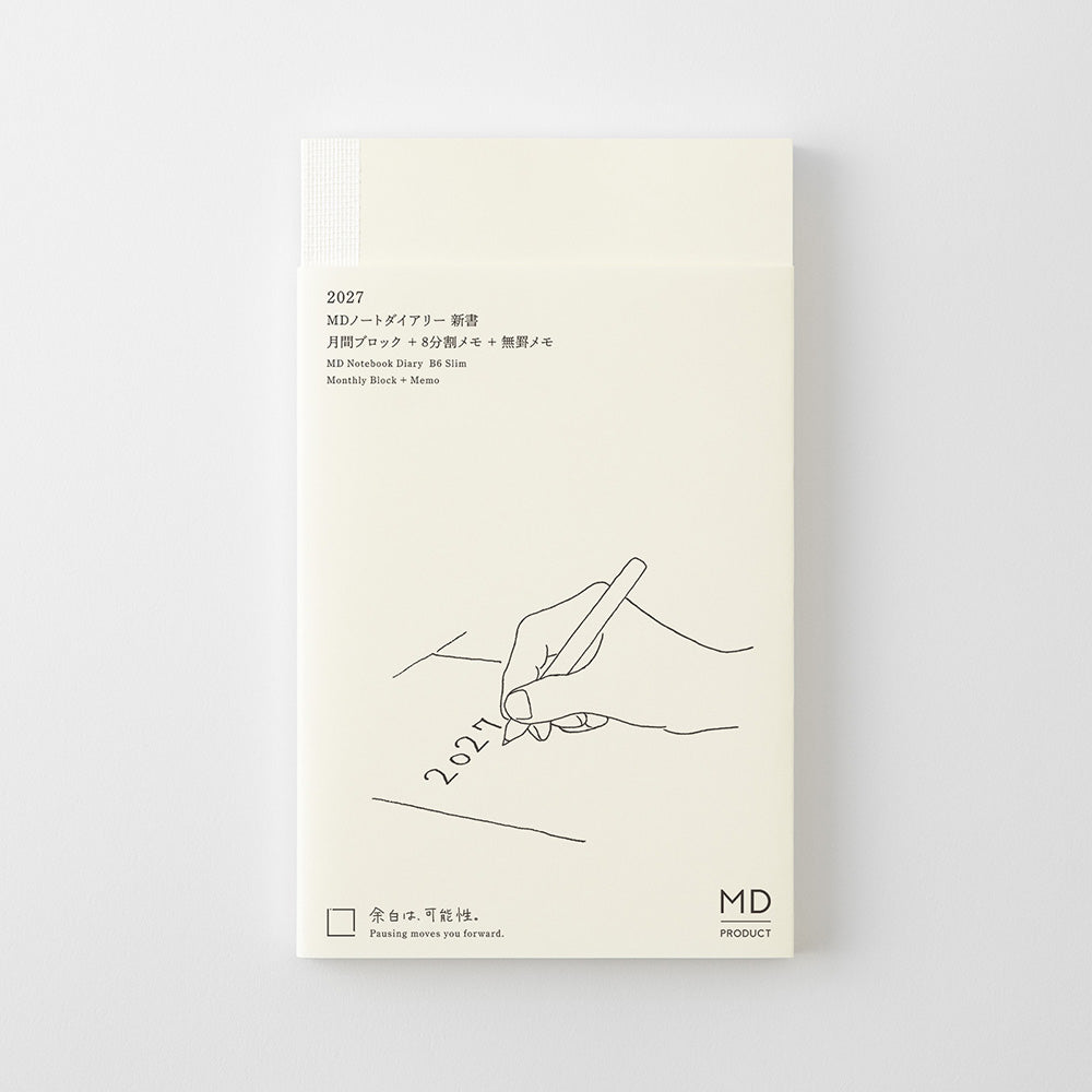 Notebook Diary B6 Slim 2027