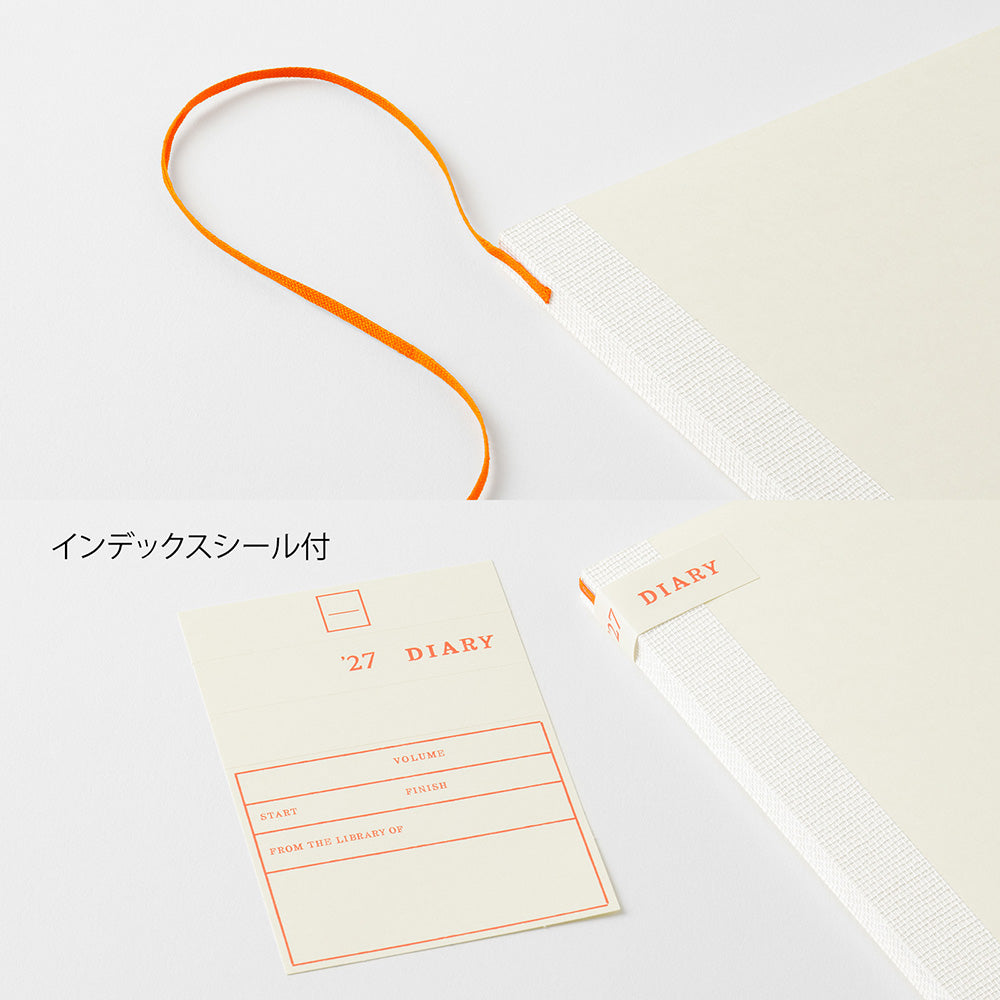 Notebook Diary A5 Thin 2027