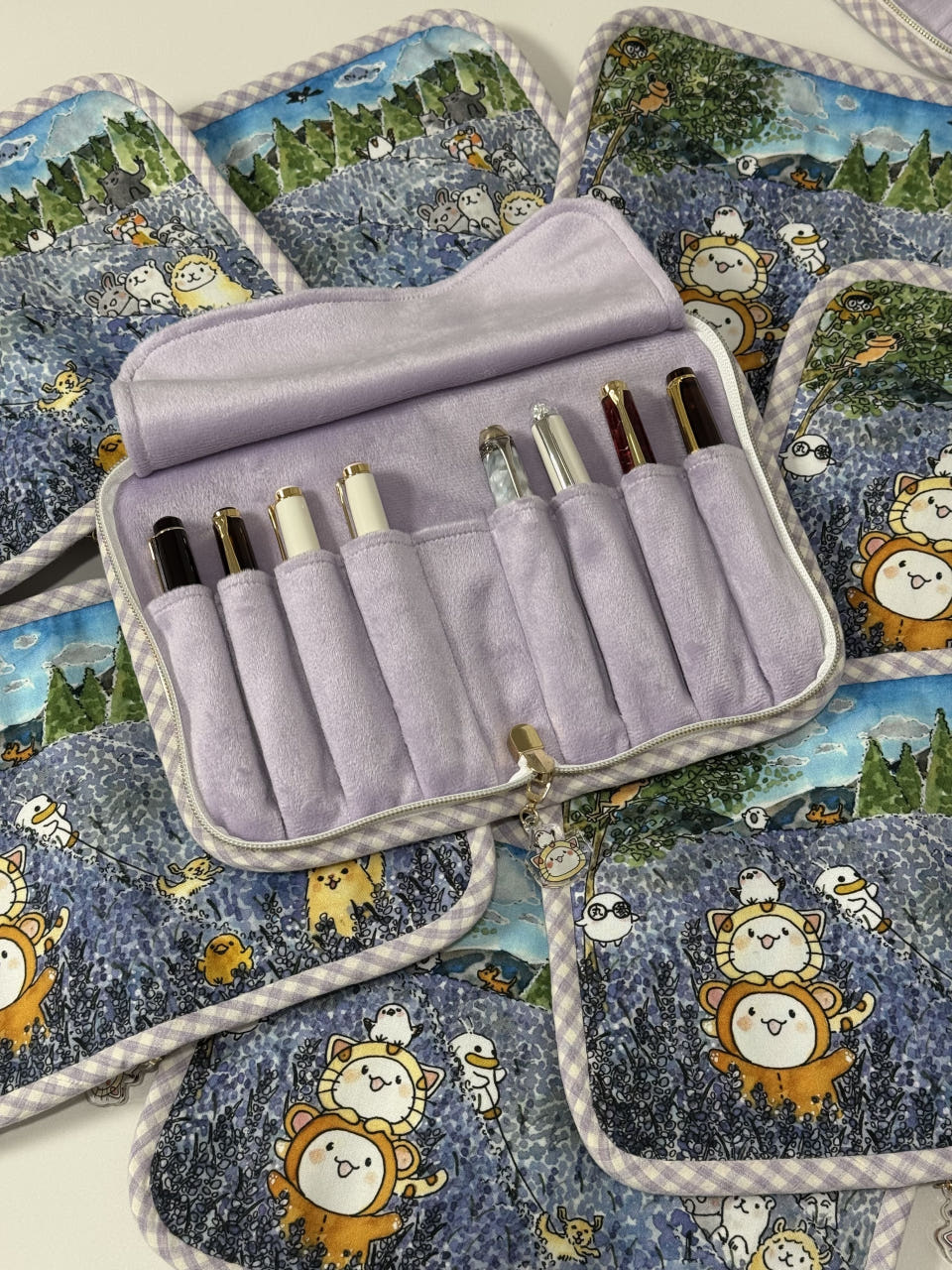 Picnic In Lavender Pen Case