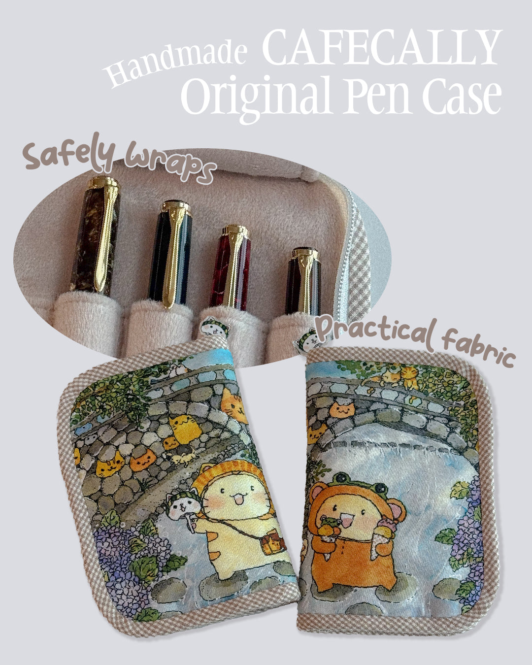 The Cat Bridge Pen Case