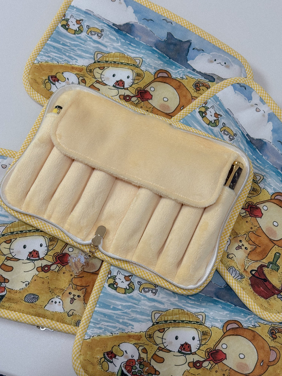 Sand Castle on the Beach Pen Case