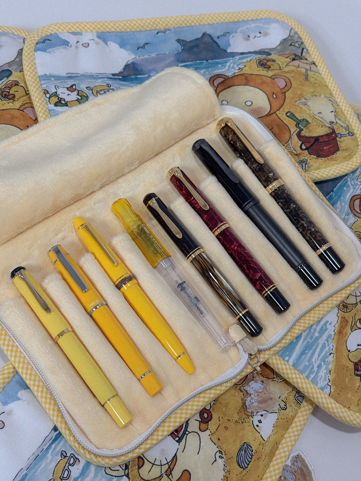 Sand Castle on the Beach Pen Case
