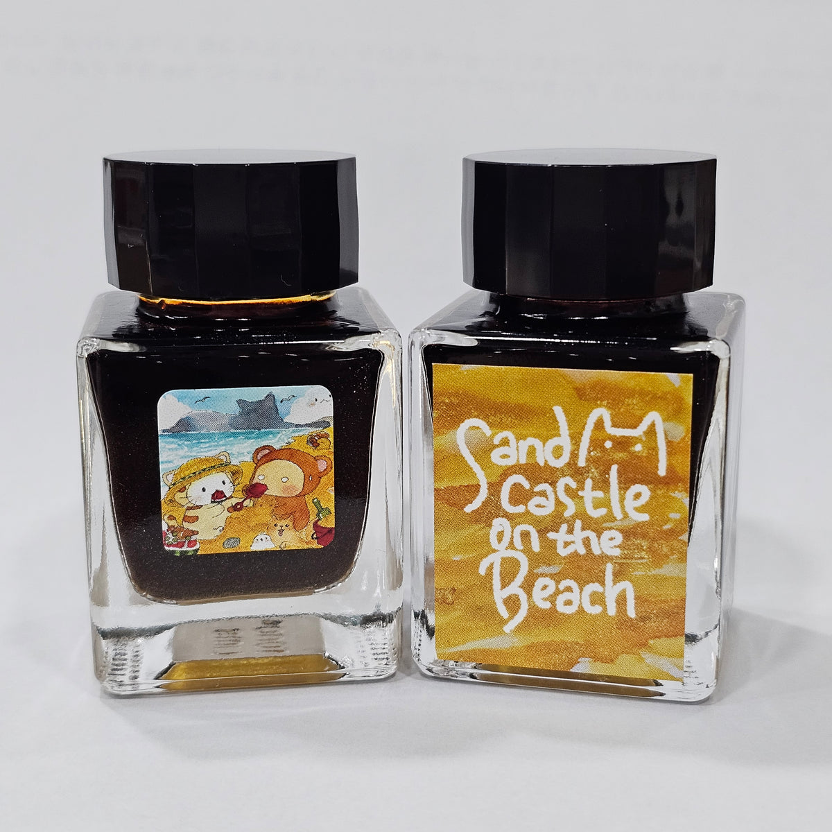 Sand Castle on the Beach (Monthly Ink Series August 2026)