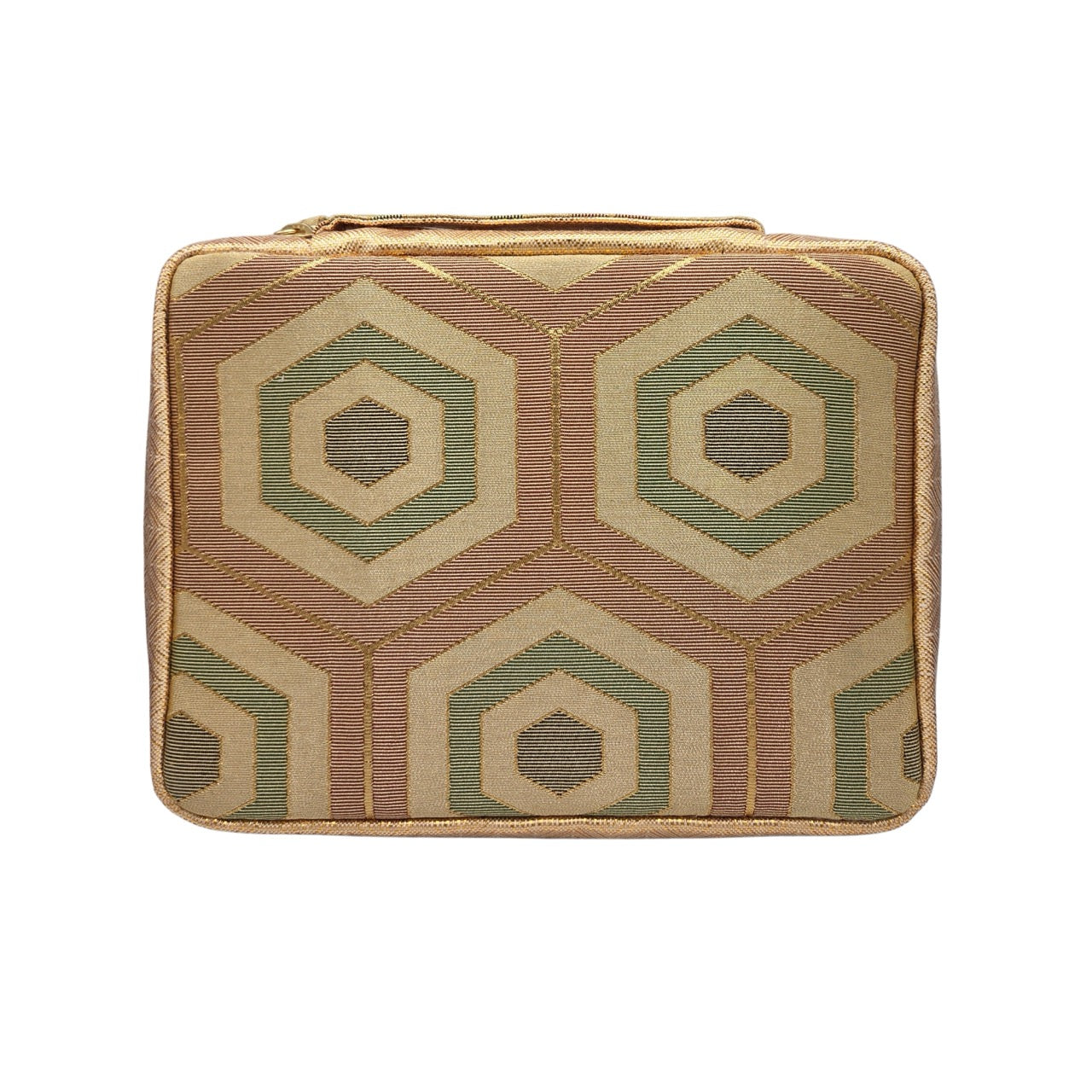 Kimono Fabric 5 Slots Pen Case for Larger Pens (Hexagonal)