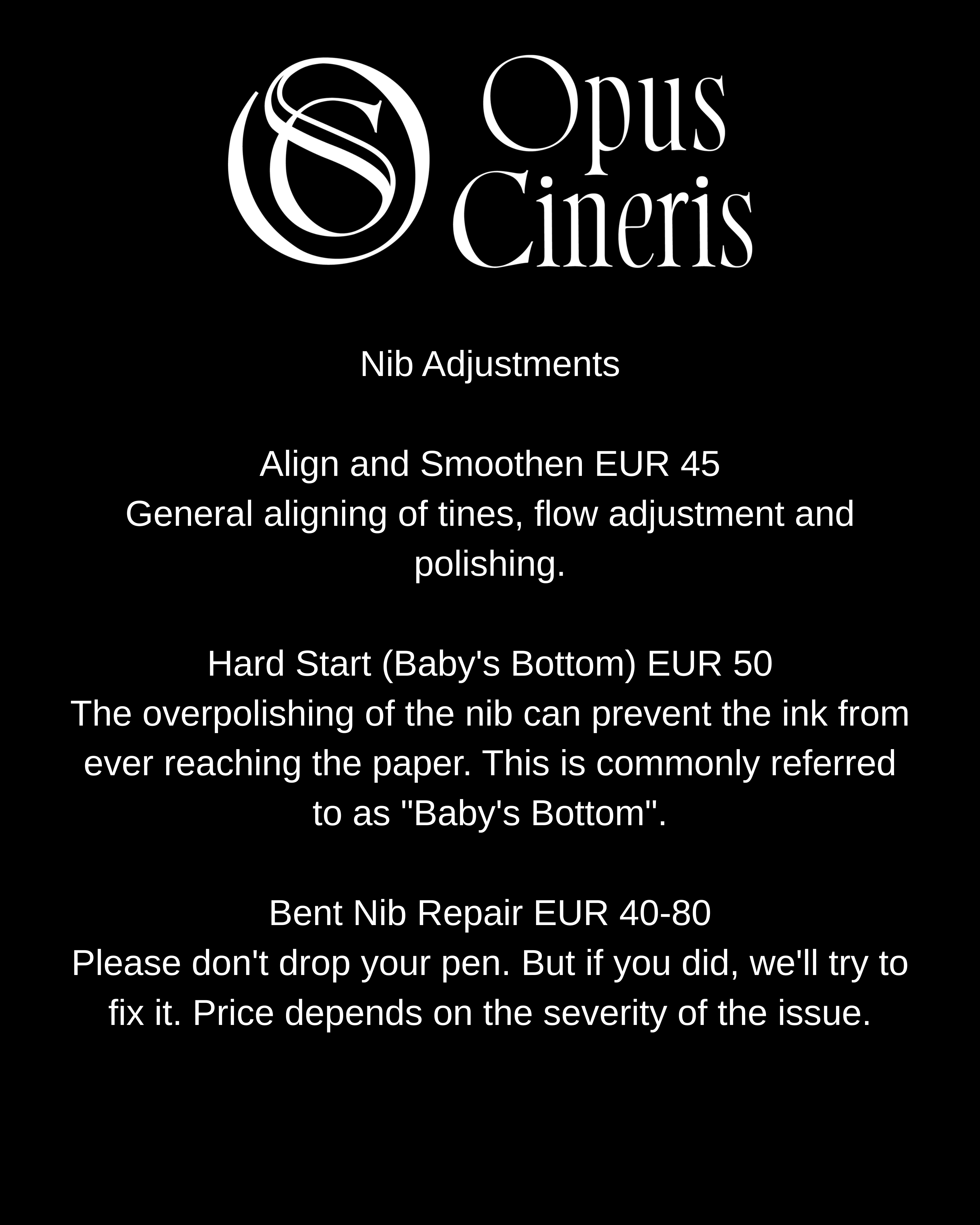 Nib Grinding by Anabelle Hiller