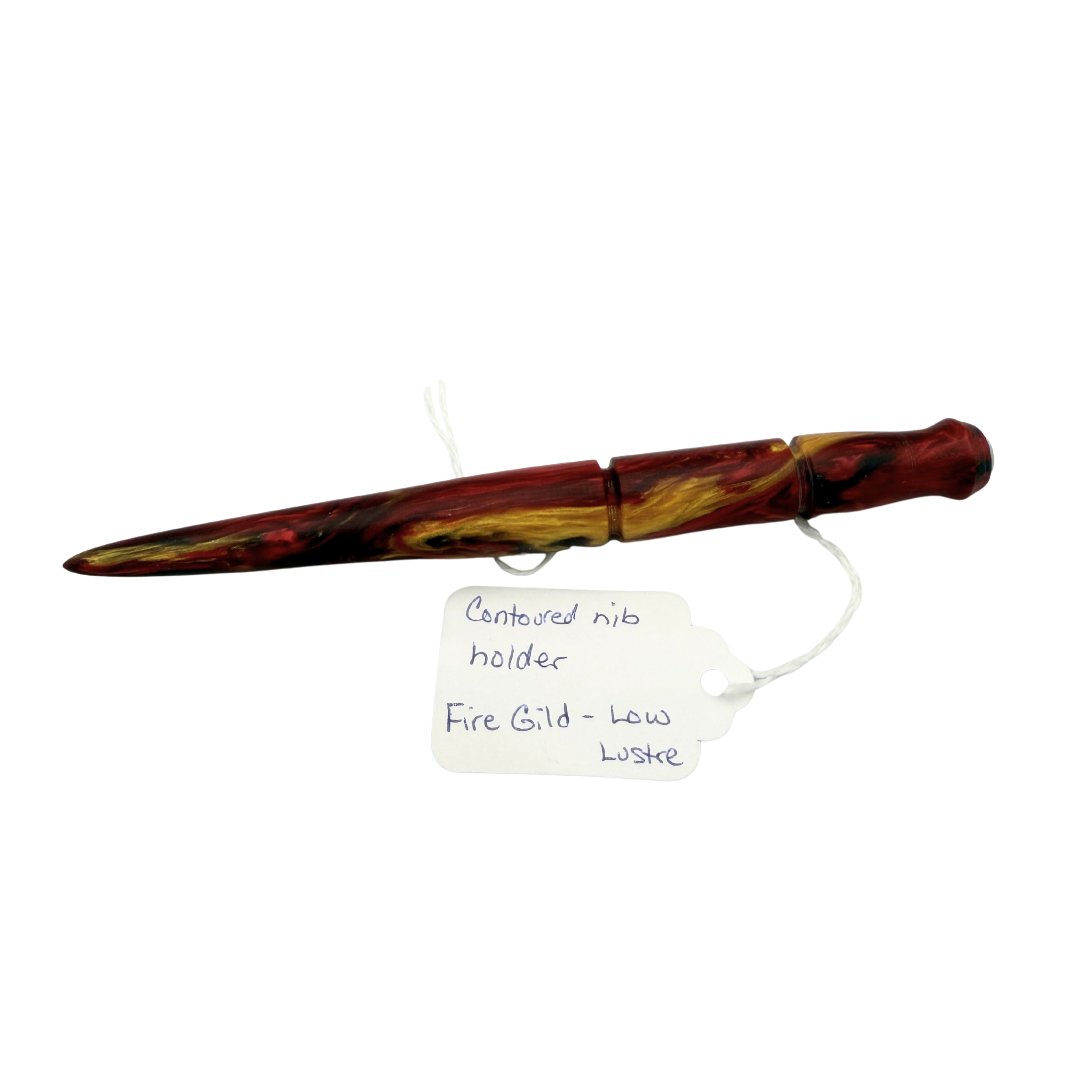 Contoured Nib Holder - Fire Gild (Low Lustre)