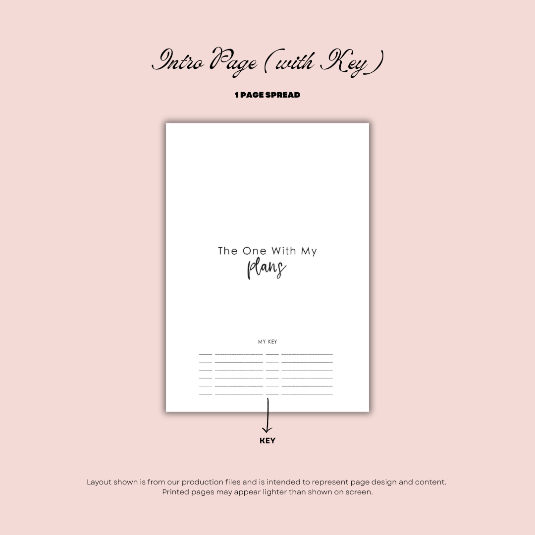 2027 Plans - Weekly Planner (Pre-Order)
