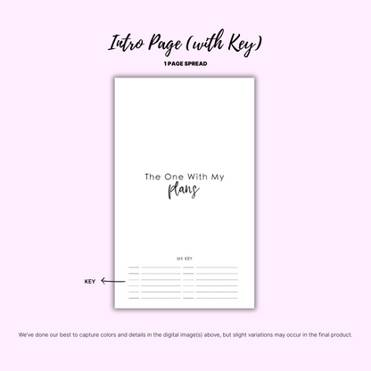 2026 Plans - Monthly (PRE-ORDER)