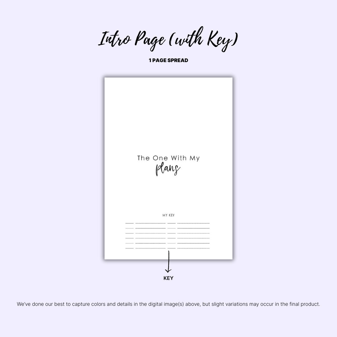 2026 Plans - Weekly Duo (PRE-ORDER)