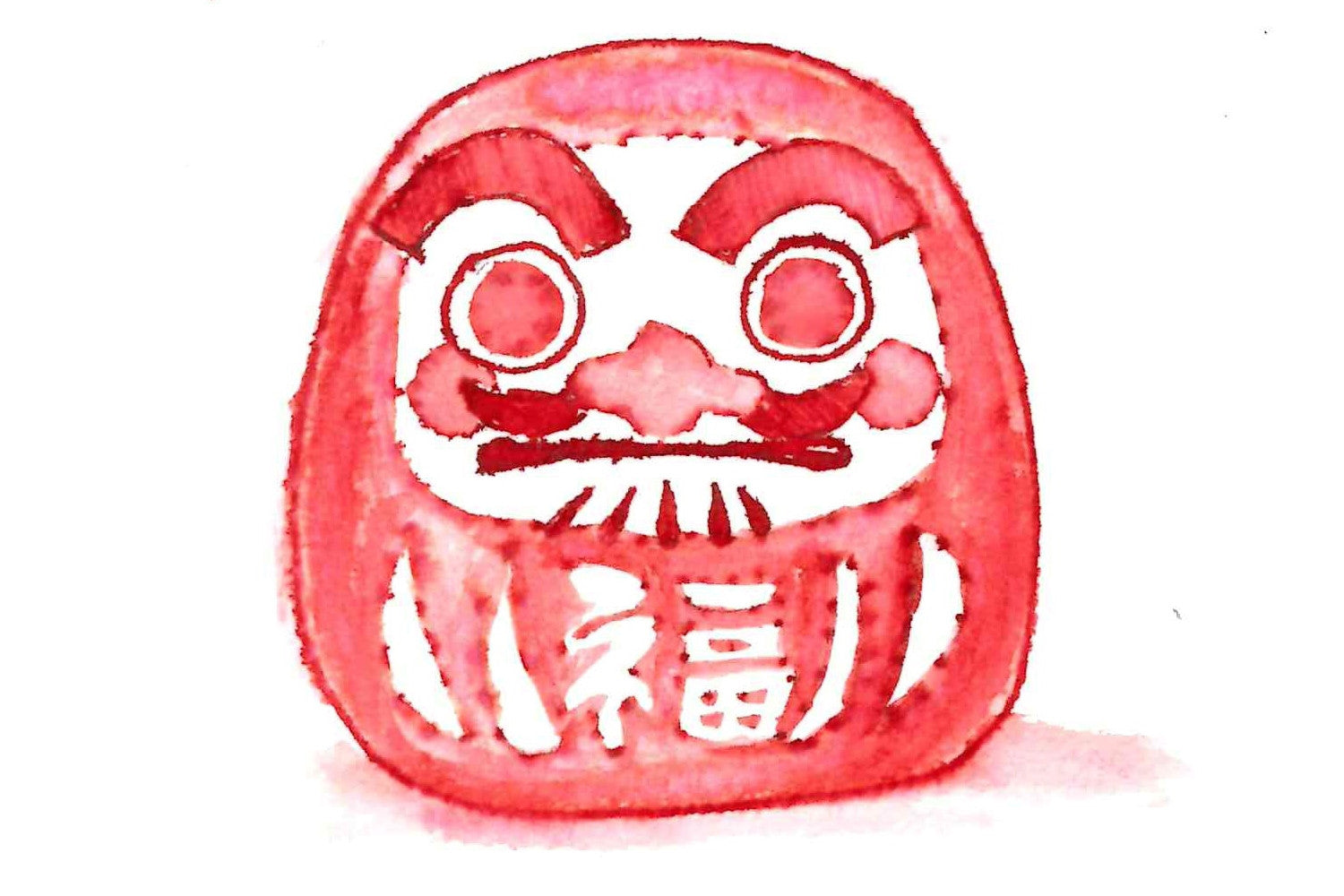 Mihara Daruma Red