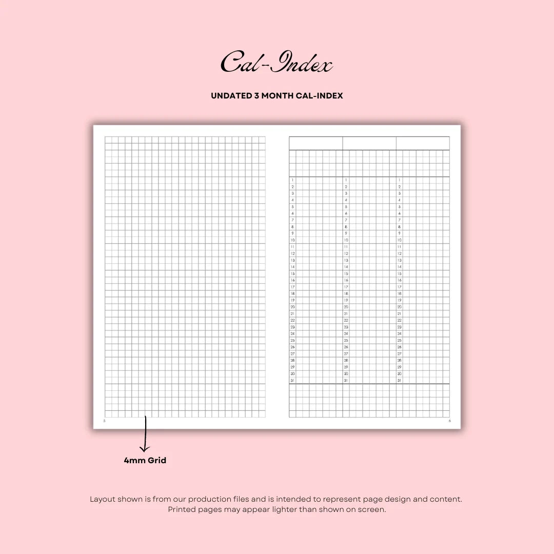 Plans - Quarterly Horizontal Planner (Undated Edition)