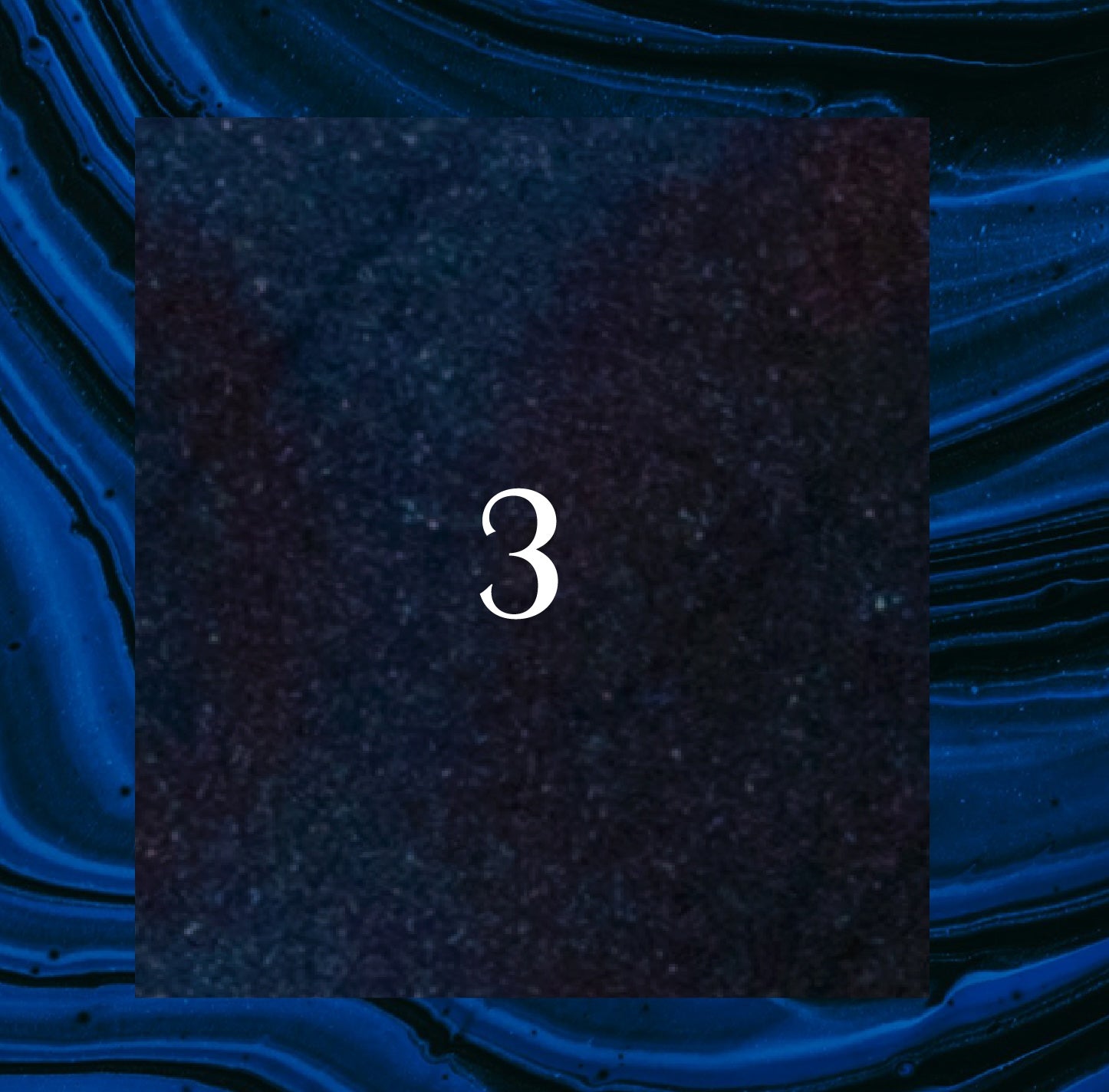 No.3 Blue Black