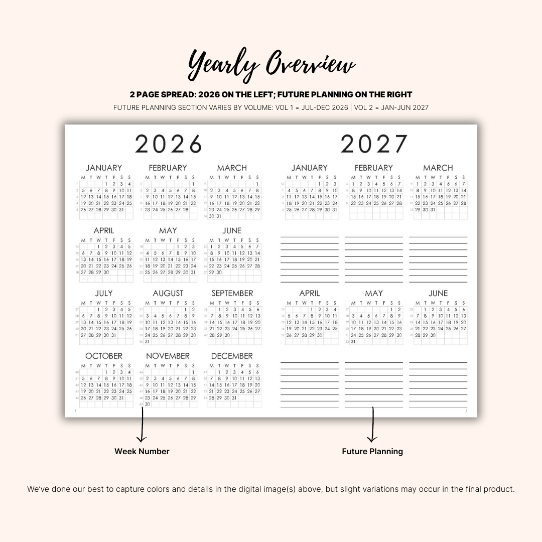 2026 Plans - Vertical (PRE-ORDER)