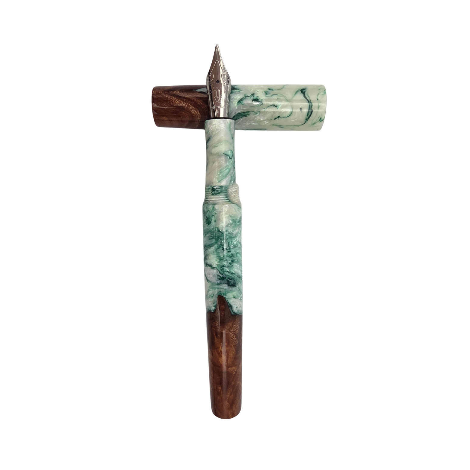 Green Elm Burl Wood