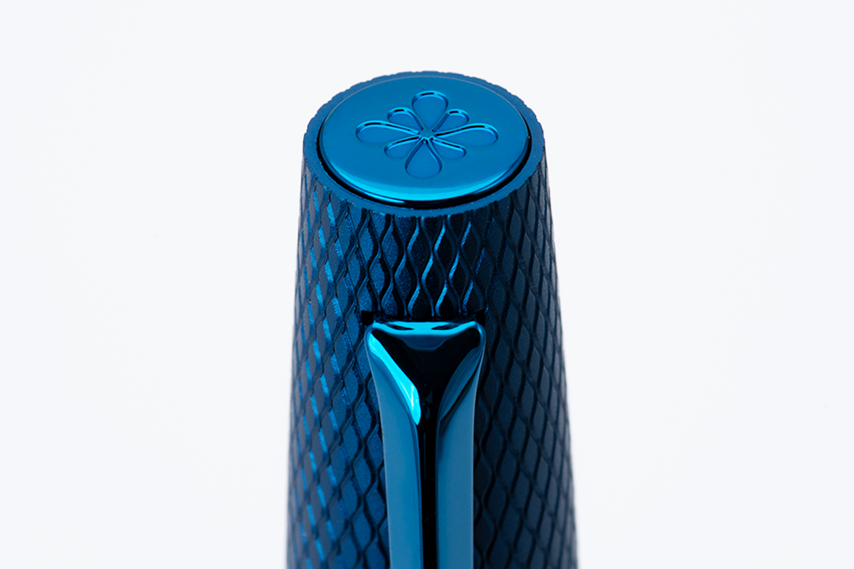 Viper Blue Guilloche (Ballpen)