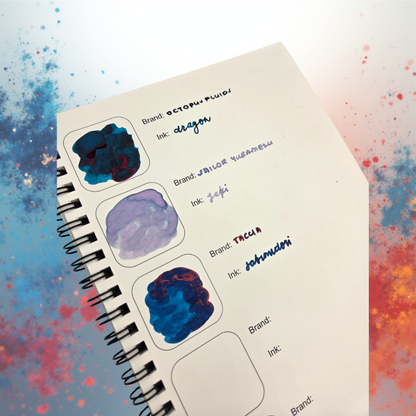 Dino-Writes Ink Swatch Book