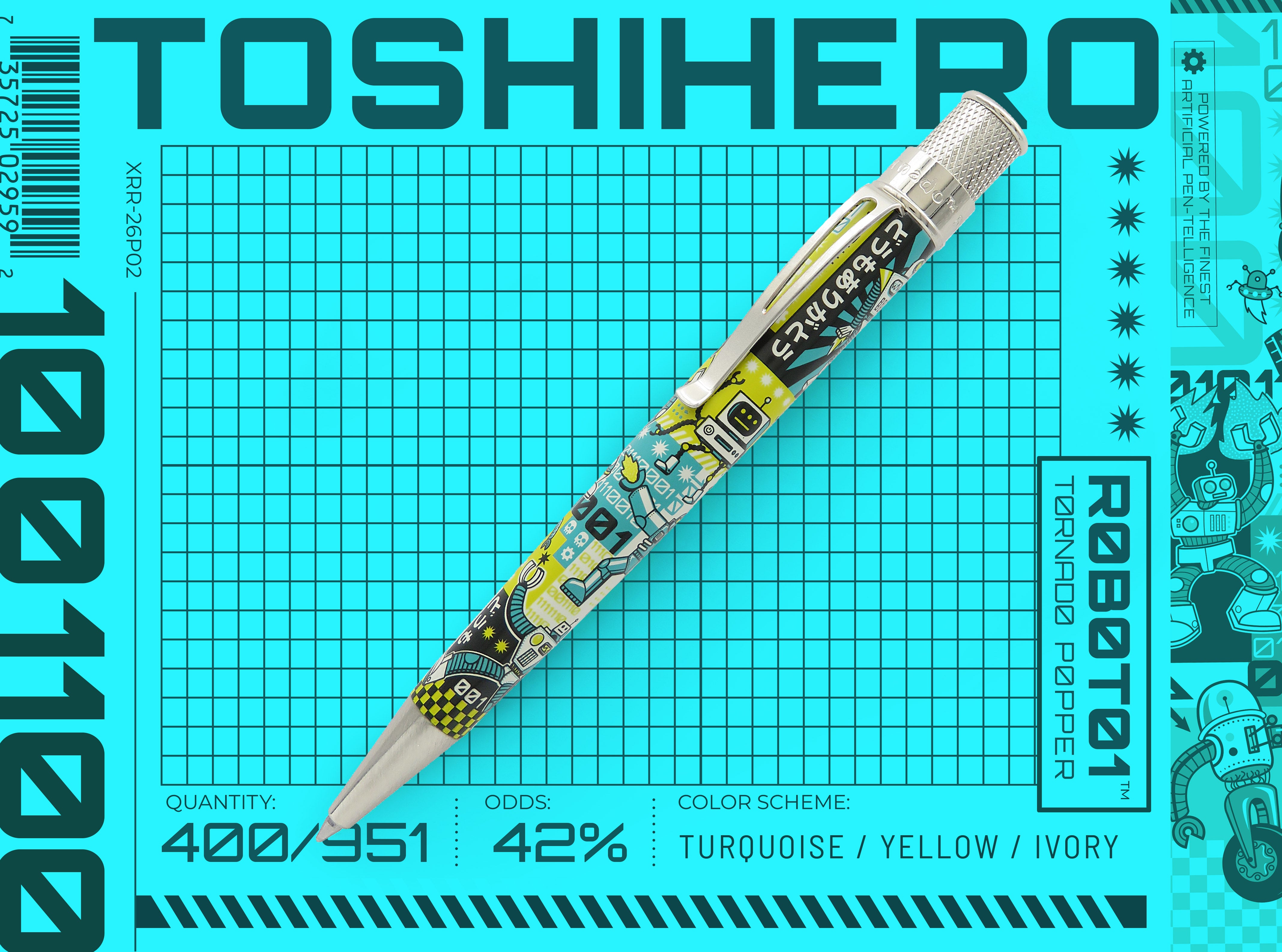 Tornado Popper™ - Roboto1 Rollerball