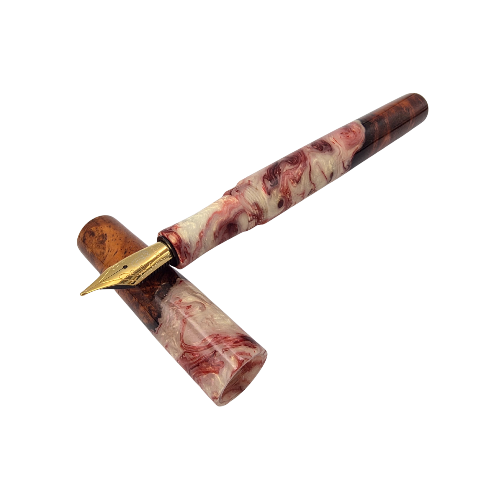 Pink Amboyna Burl Wood