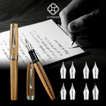CYPRESS Multi-layer Stacked Architect and Kugel Nibs