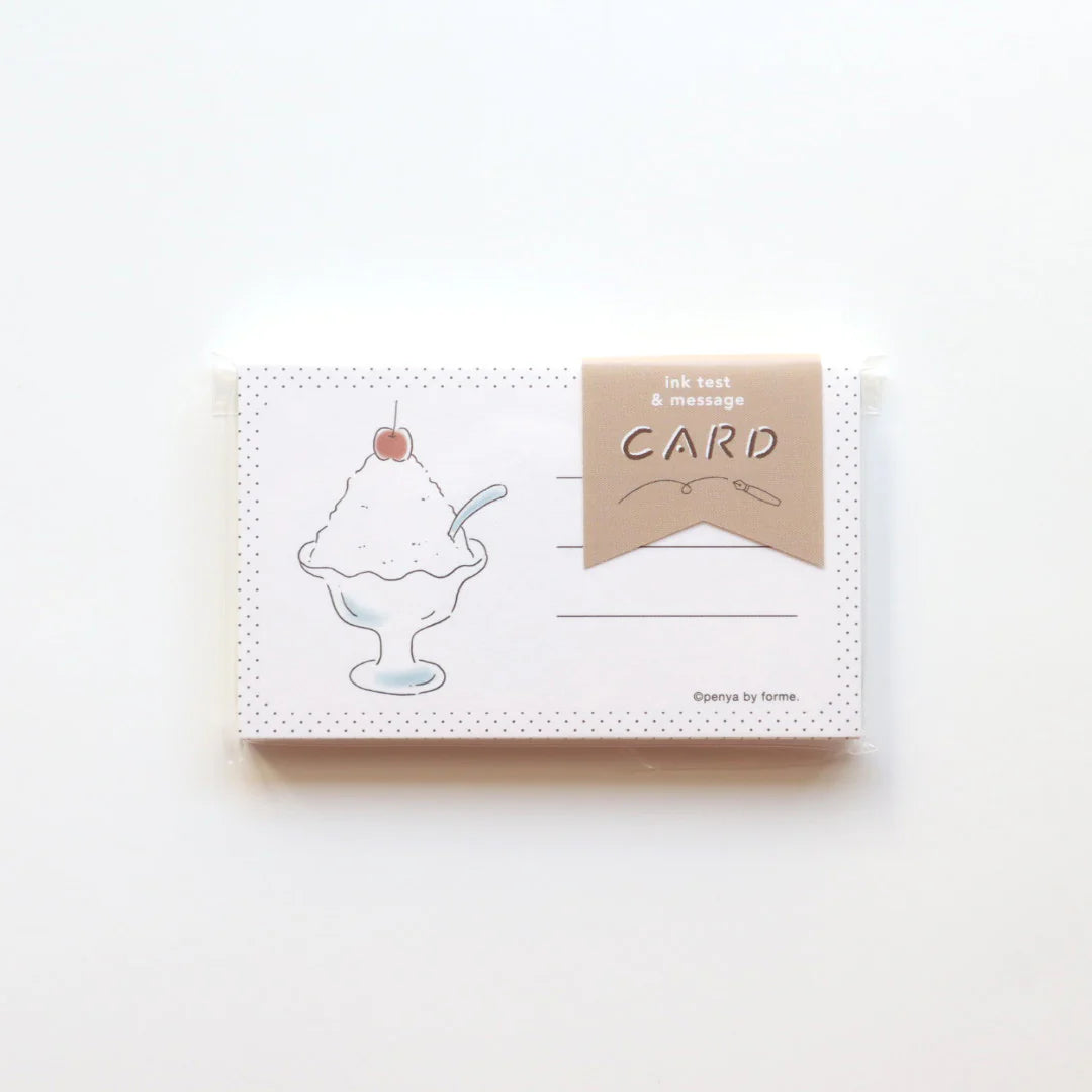 Shaved Ice Card