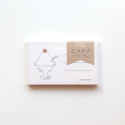 Shaved Ice Card