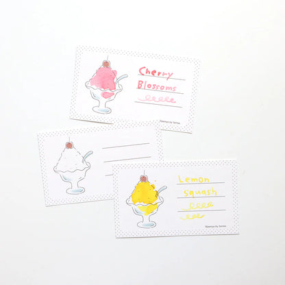 Shaved Ice Card