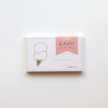 Ice Cream Card