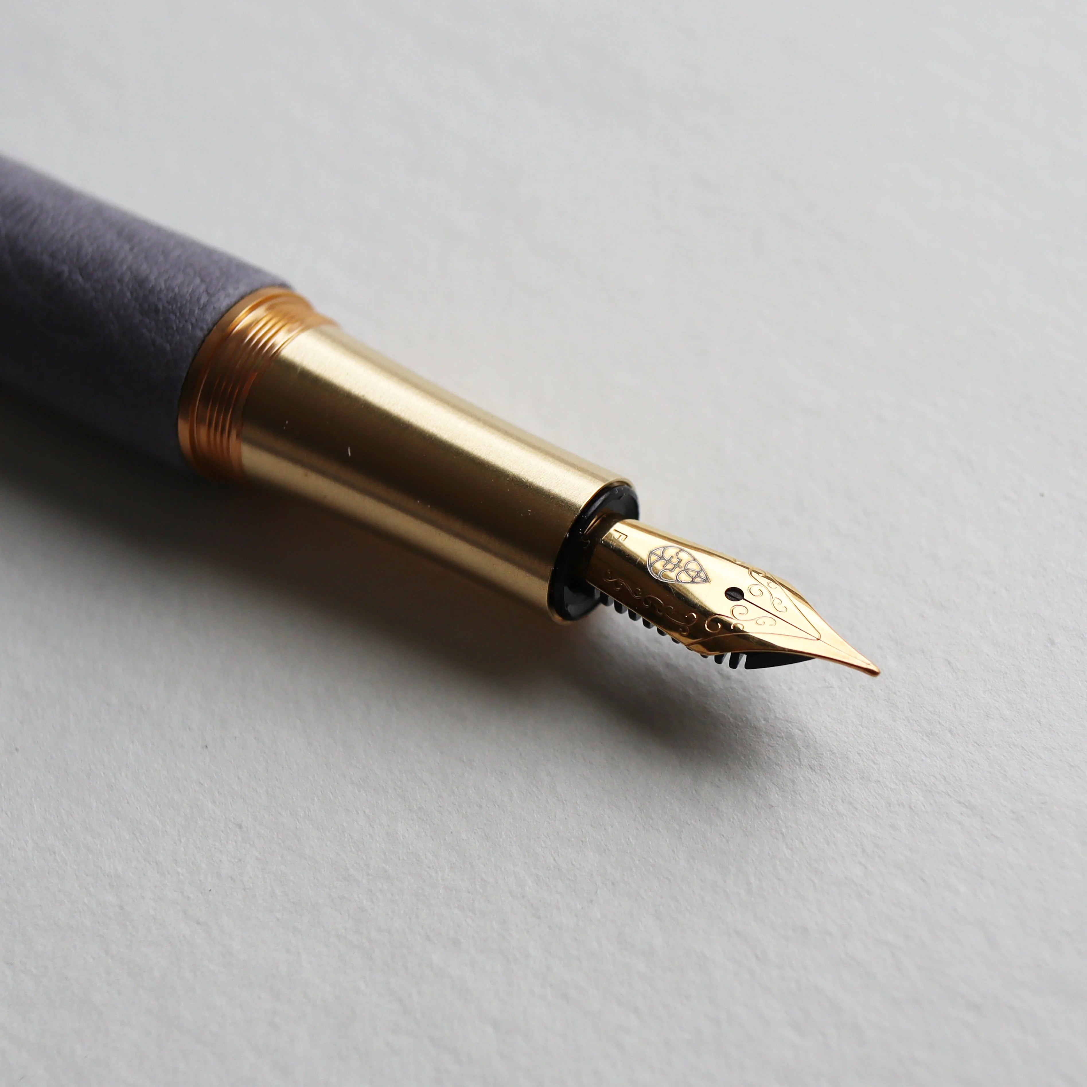 Navy Blue Bunzome (Fumisome Deerskin)