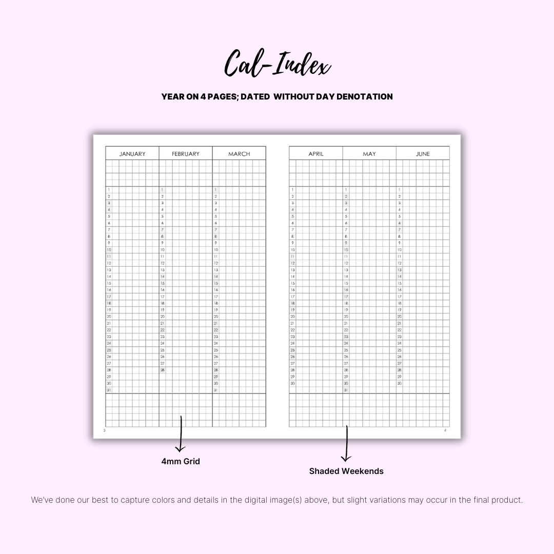 2026 Plans - Monthly (PRE-ORDER)