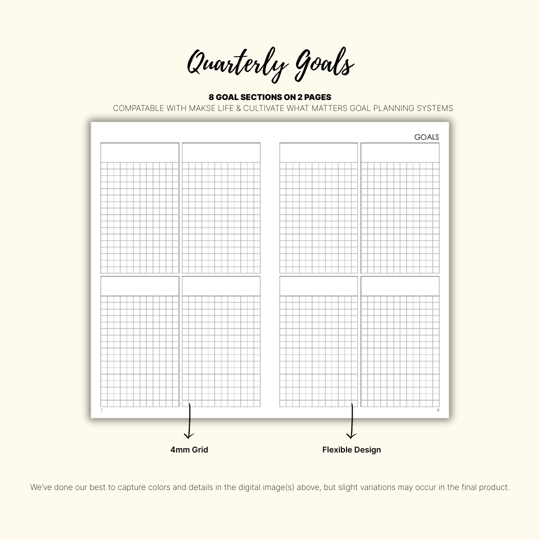 2026 Plans - Quarterly (Undated) (PRE-ORDER)
