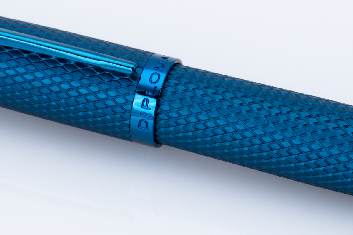 Viper Blue Guilloche (Ballpen)